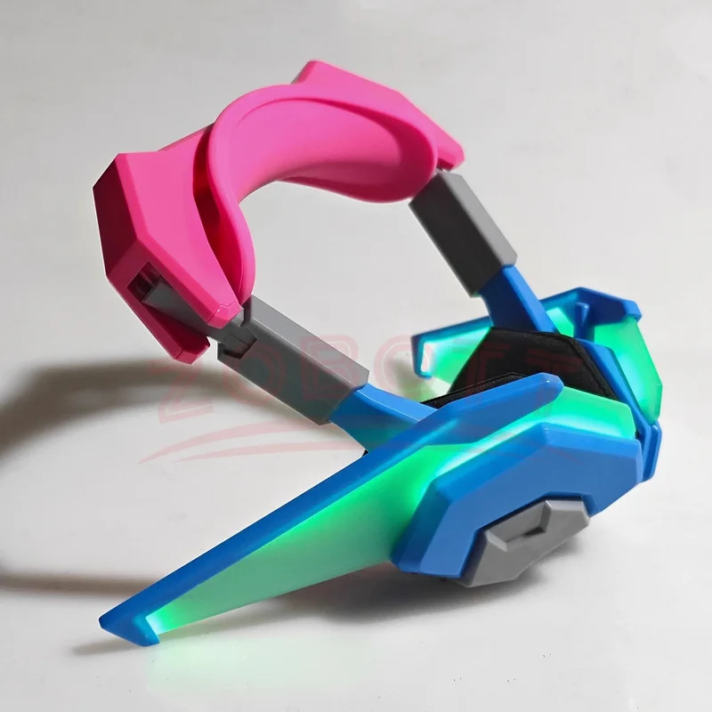 Dva Cosplay Prop - CyGame Overwatch D.Va سماعة رأس للموسيقى