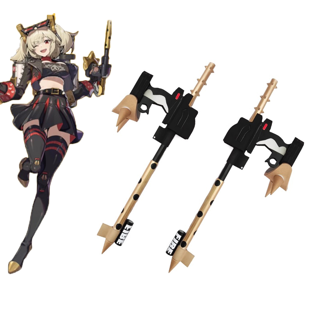 Burnice Cosplay Prop - لعبة Burnice Whita Zenless Zone Zero