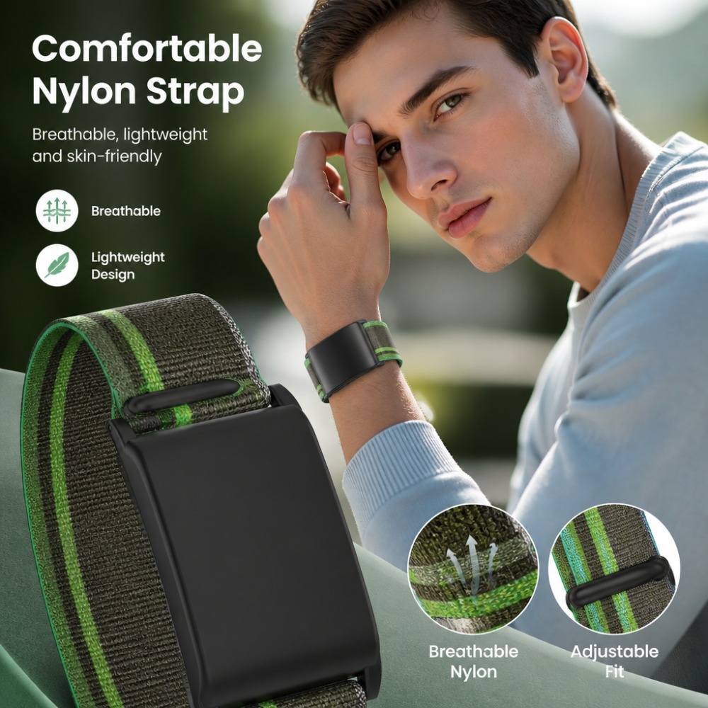 Velcro Hook Loop - حزام نايلون بحلقة لاصقة لجهاز WHOOP