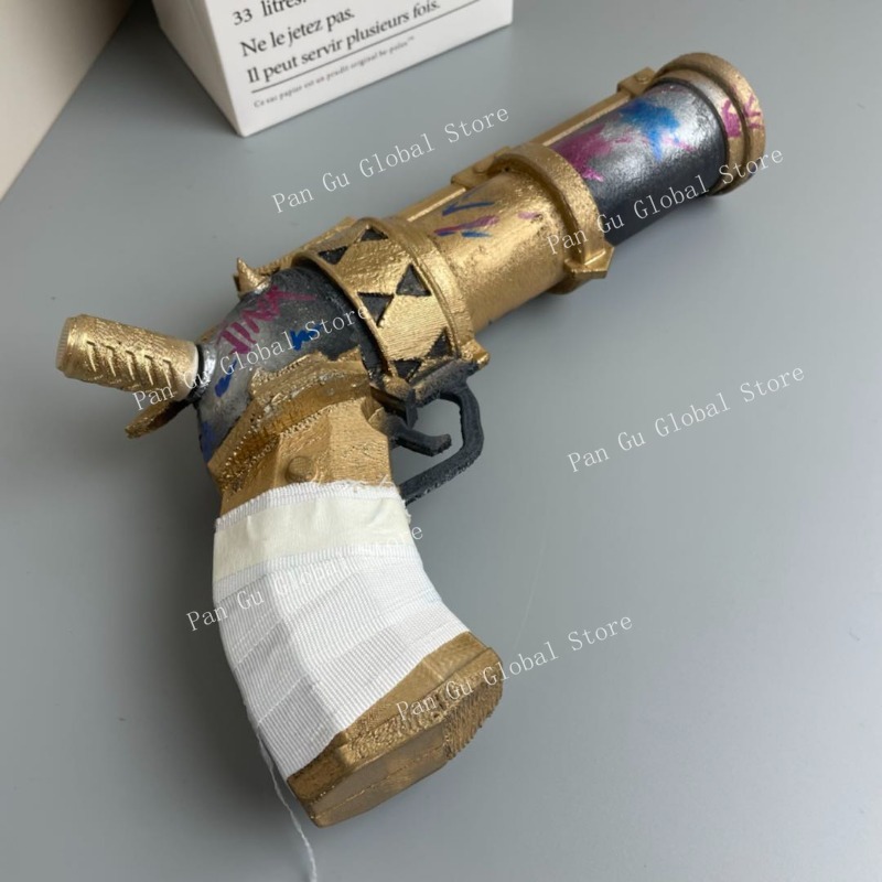Cosplay Prop Display - 28 سنتيمتر/11.02in Jinx مسدس مخصص ثلاثية