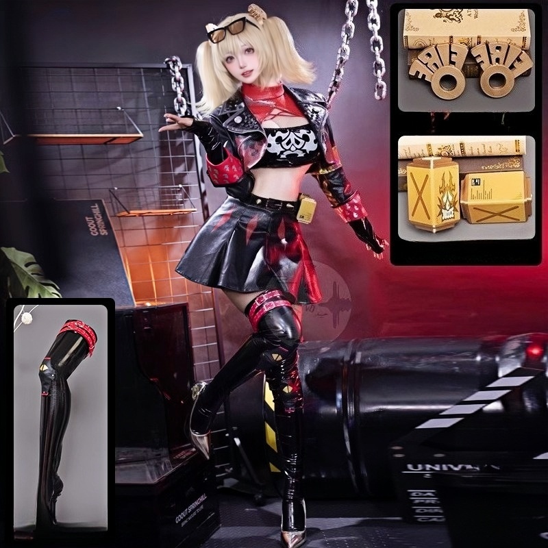 Burnice Cosplay Prop - لعبة Zenless Zone Zero Burnice Whita