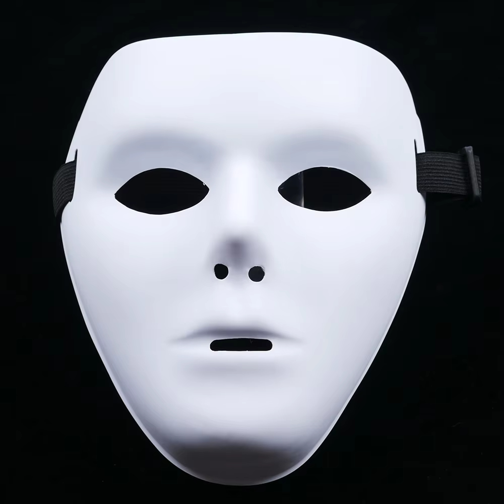 قناع وجه أبيض من البولي فينيل  - مراجعة Cosplay Prop Paint وسعره