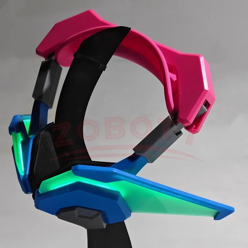 CyGame Overwatch D.Va سماعة رأ - مراجعة Dva Cosplay Prop وسعره