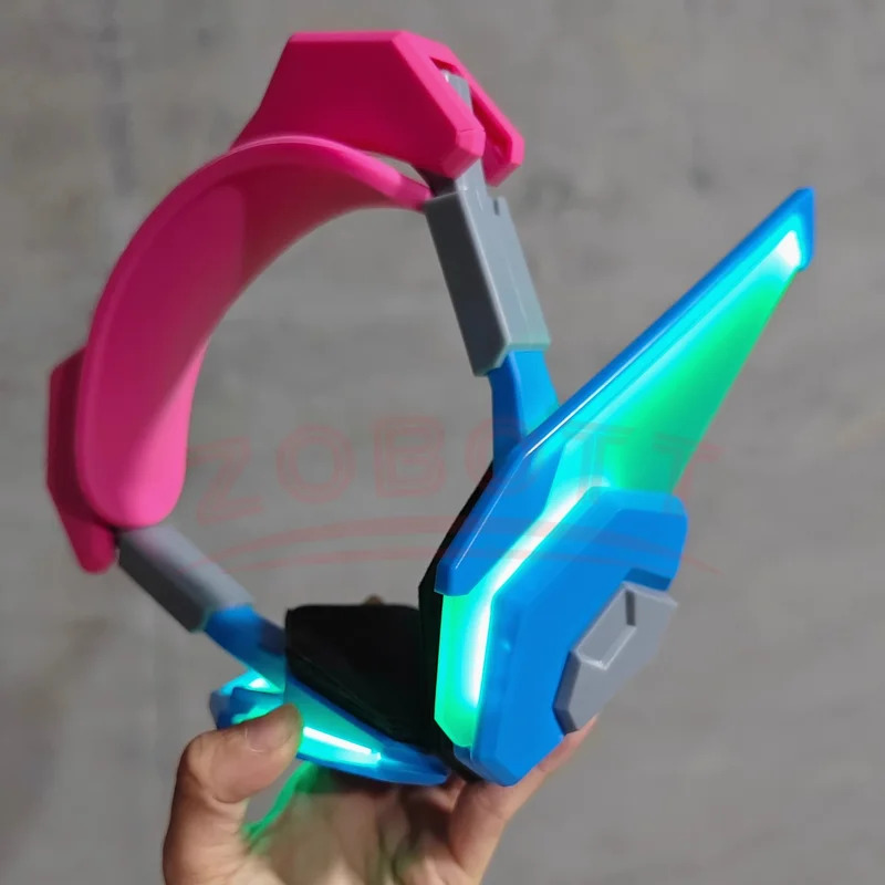 CyGame Overwatch D.Va سماعة رأ - مراجعة Dva Cosplay Prop وسعره