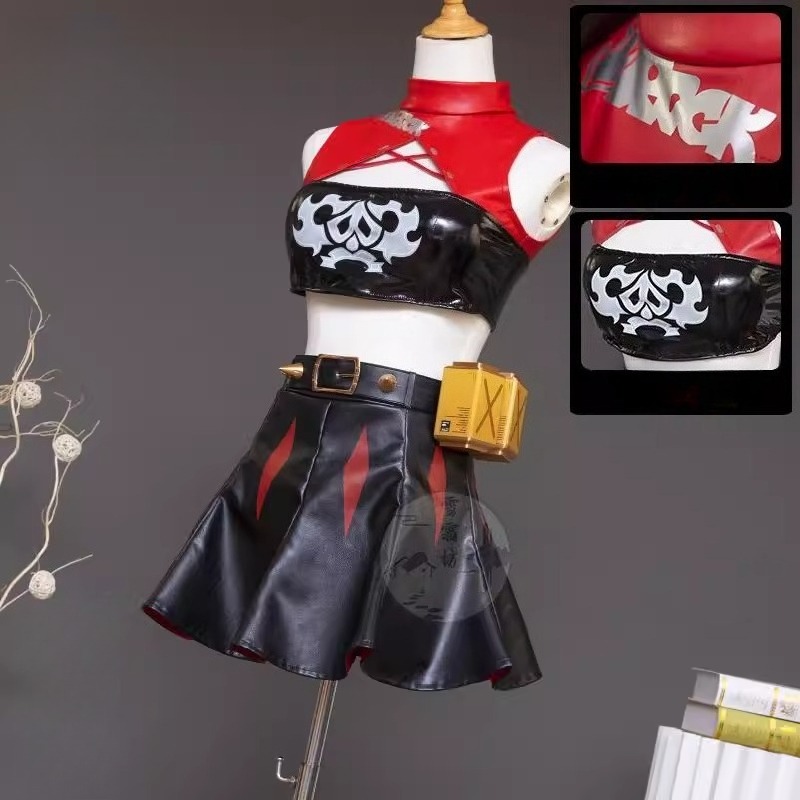 زي تنكري لشخصية بيرنيس وايتا م - مراجعة Burnice Cosplay Prop وسعره