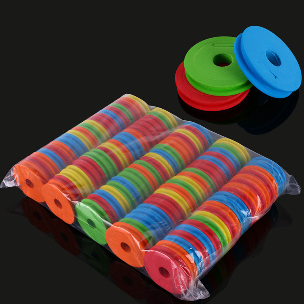 100 قطعة الصيد تلاعب اللفافات  - مراجعة Craft Foam Roll وسعره