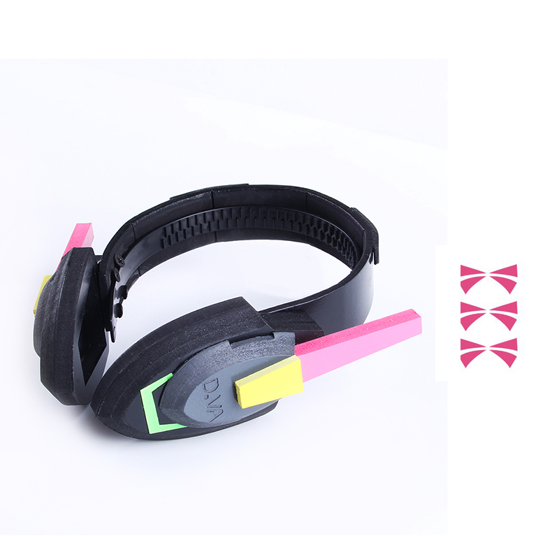 سماعة أذن خشبية للعبة D.Va، إك - مراجعة Dva Cosplay Prop وسعره