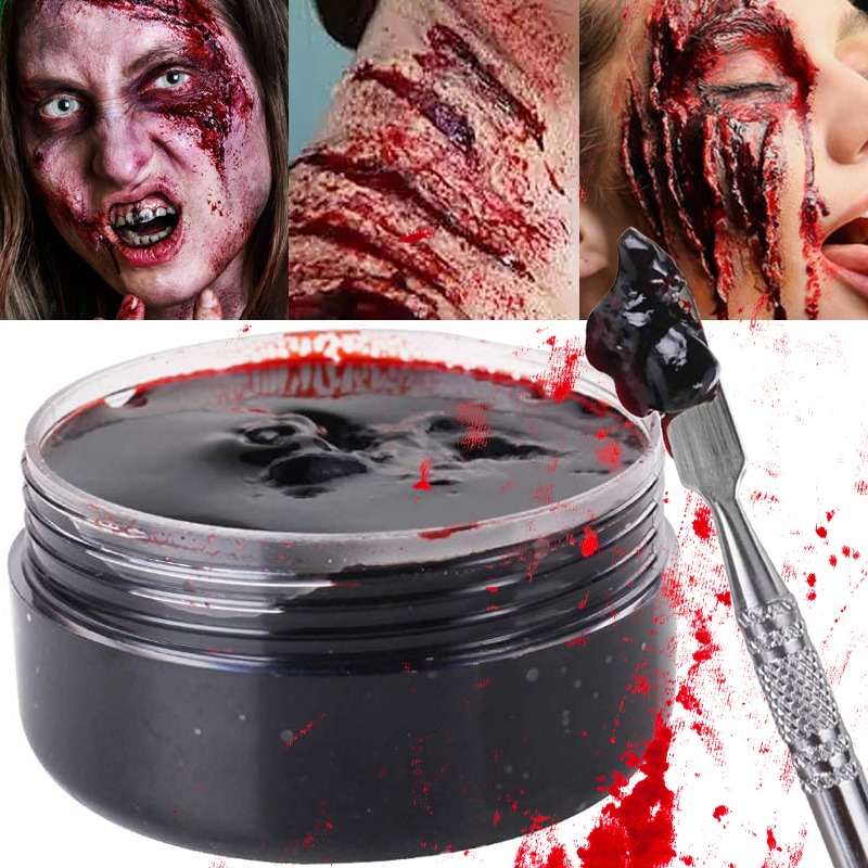 1/3 قطعة هلام الدم هالوين طقم  - مراجعة Cosplay Prop Paint وسعره