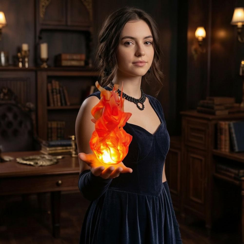 كرة نارية محمولة باليد للعب ال - مراجعة Cosplay Fireball Prop وسعره