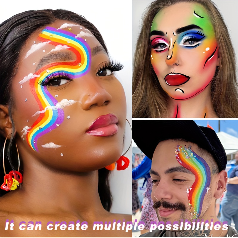 مجموعة طلاء الوجه والجسم بألوا - مراجعة Cosplay Prop Paint وسعره