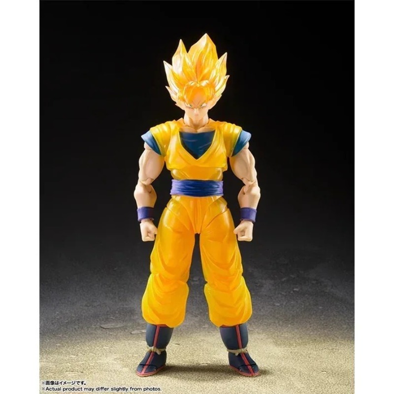 نموذج شخصية سون غوكو سوبر سايا - مراجعة Bandai Tamashii Nations S.H.Figuarts وسعره