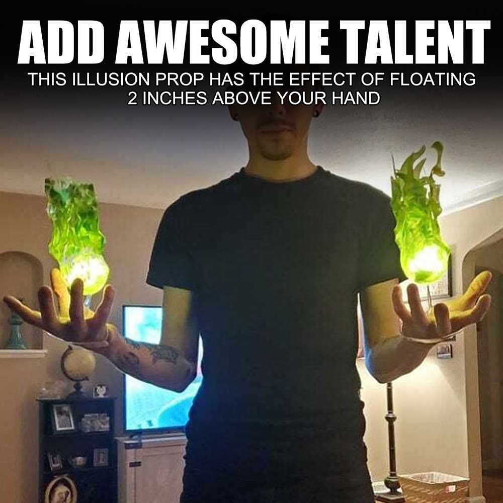 إكسسوارات تنكرية، كرة نار عائم - مراجعة Cosplay Fireball Prop وسعره