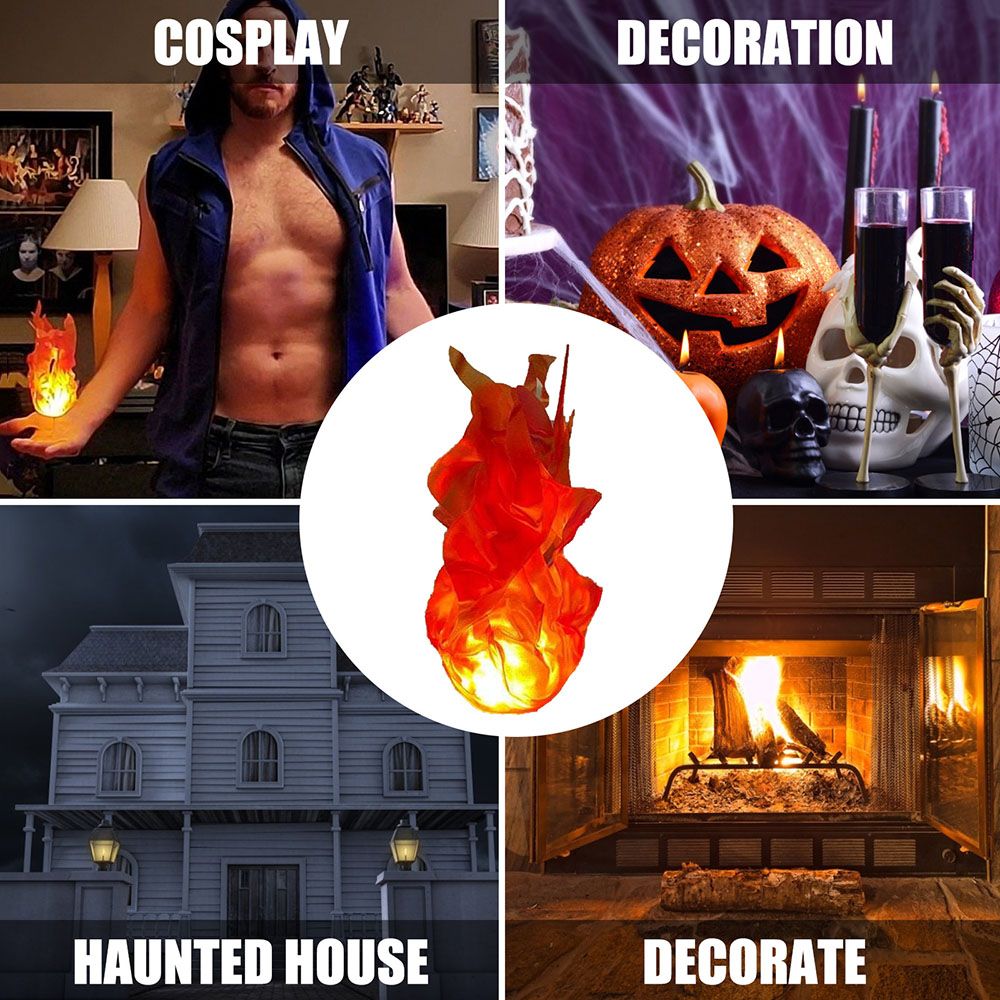 إكسسوارات تنكرية، كرة نار عائم - مراجعة Cosplay Fireball Prop وسعره
