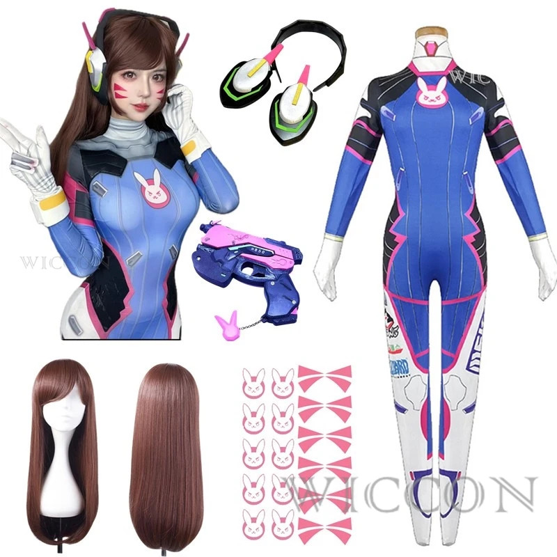 2025 11 أنيمي امرأة بذلة الجوا - مراجعة Dva Cosplay Prop وسعره