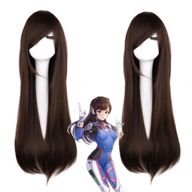 شعر مستعار كامل للتنكر، مستوحى - مراجعة Dva Cosplay Prop وسعره