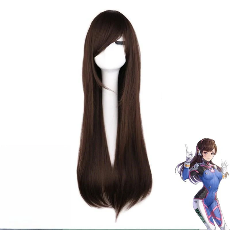 شعر مستعار كامل للتنكر، مستوحى - مراجعة Dva Cosplay Prop وسعره