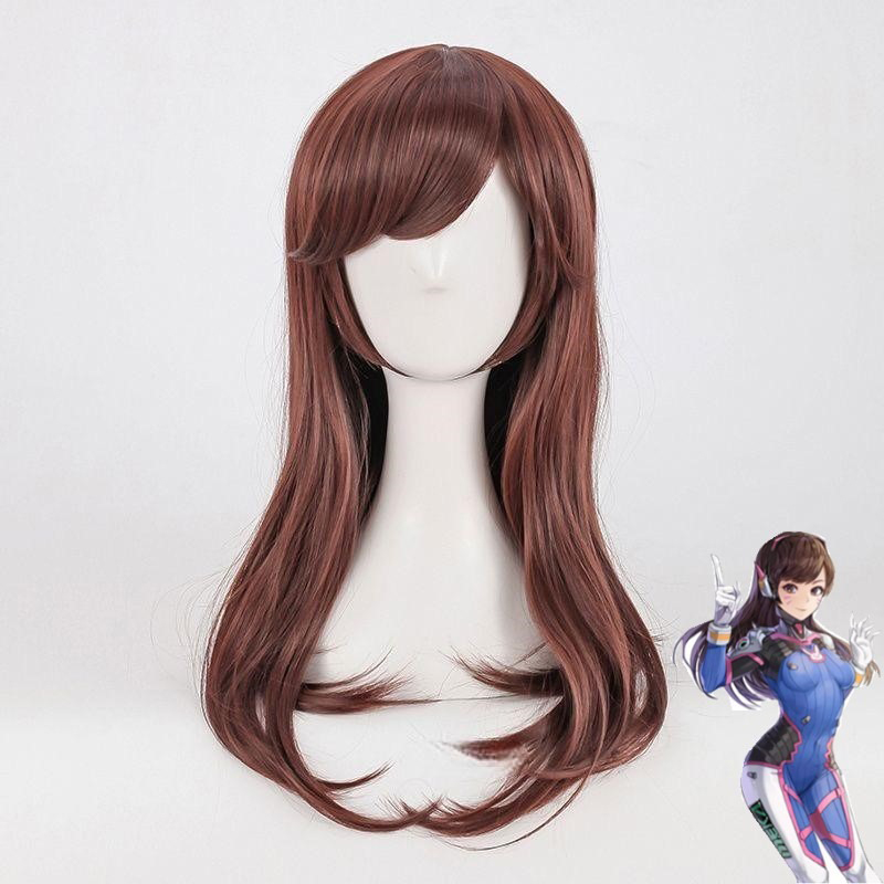 شعر مستعار كامل للتنكر، مستوحى - مراجعة Dva Cosplay Prop وسعره