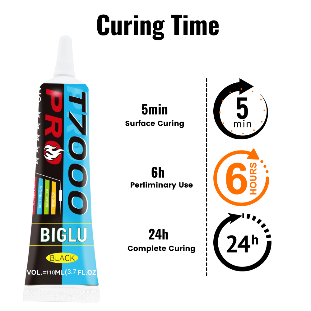BIGLU T7000 PRO الغراء الأسود  - مراجعة Contact Cement Glue وسعره