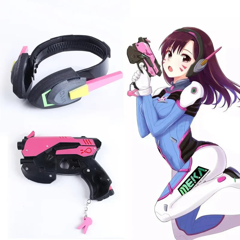 لعبة Overwatch D.Va سماعة بندق - مراجعة Dva Cosplay Prop وسعره