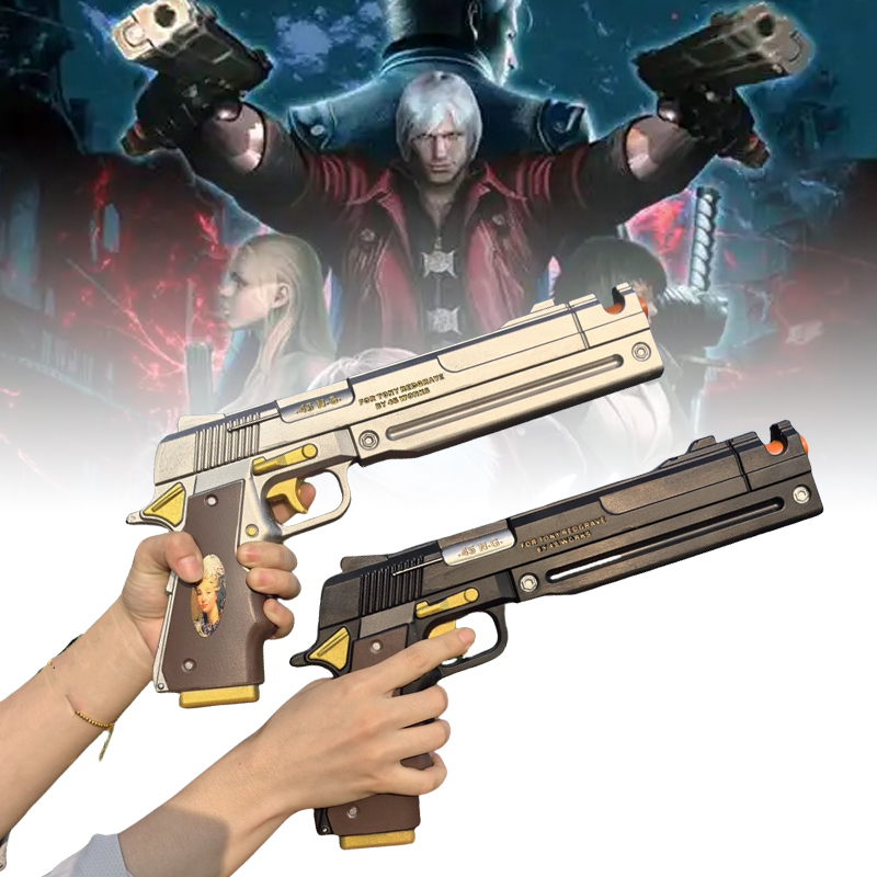 بو دانتي مسدس بندقية الأبنوس ا - مراجعة Cosplay Prop Pistol وسعره