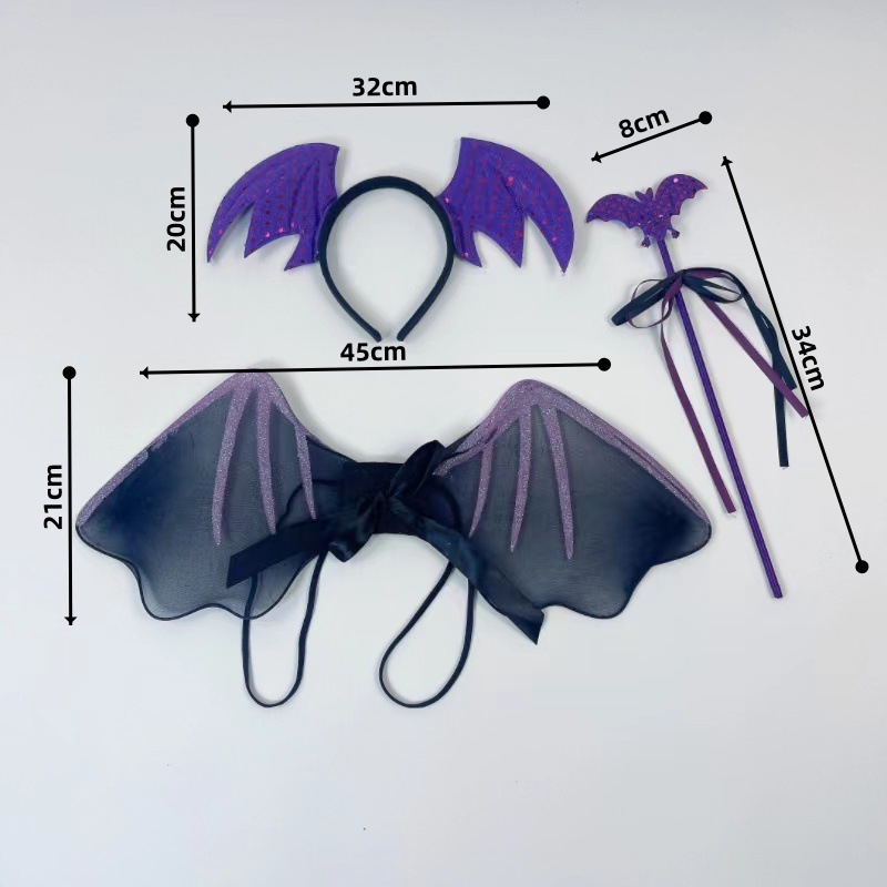 مجموعة أزياء الهالوين على شكل  - مراجعة Cosplay Bat Prop وسعره