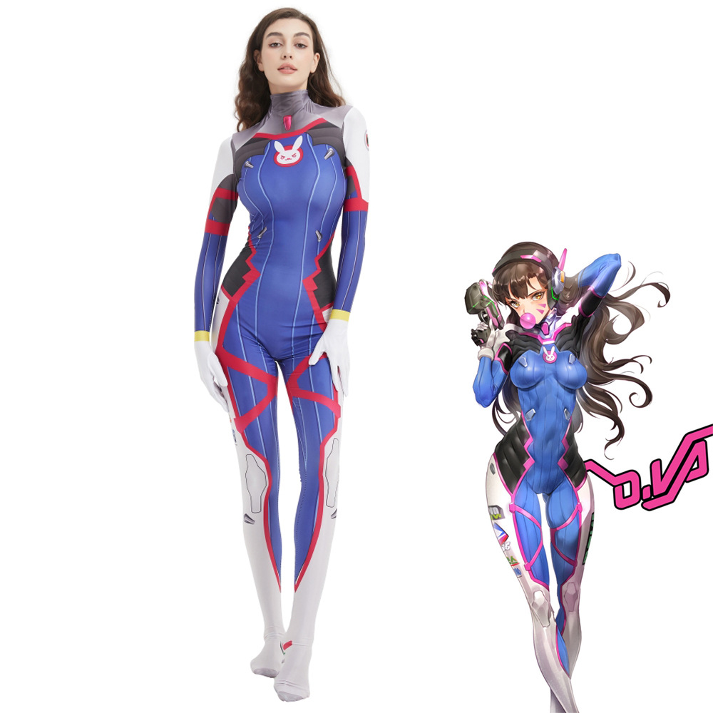 زي تنكري للنساء على شكل بدلة ك - مراجعة Dva Cosplay Prop وسعره