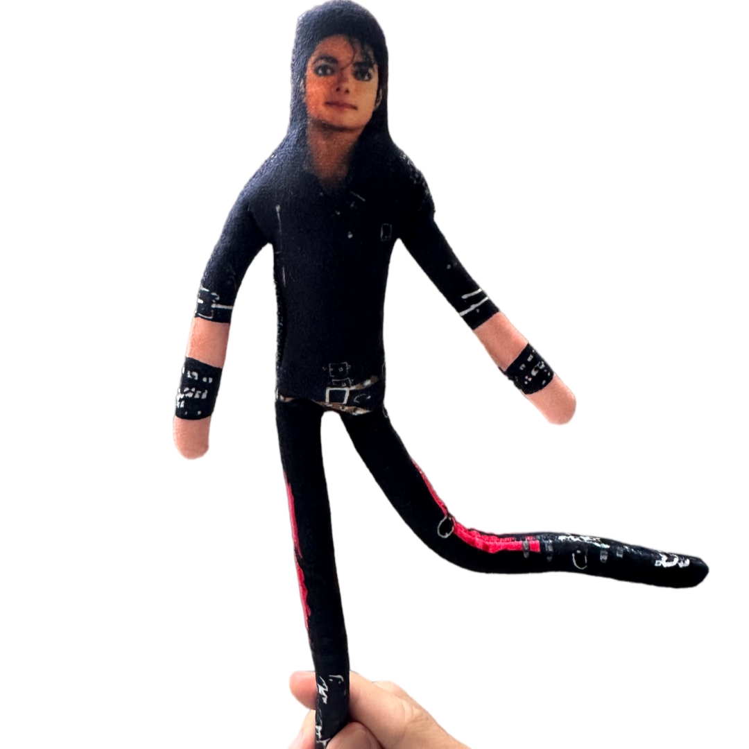 1-6 قطع دمية مايكل جاكسون للعب - مراجعة Prop Para Cosplay وسعره