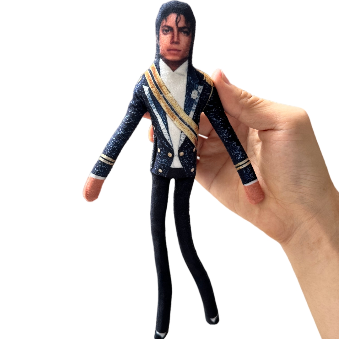 1-6 قطع دمية مايكل جاكسون للعب - مراجعة Prop Para Cosplay وسعره