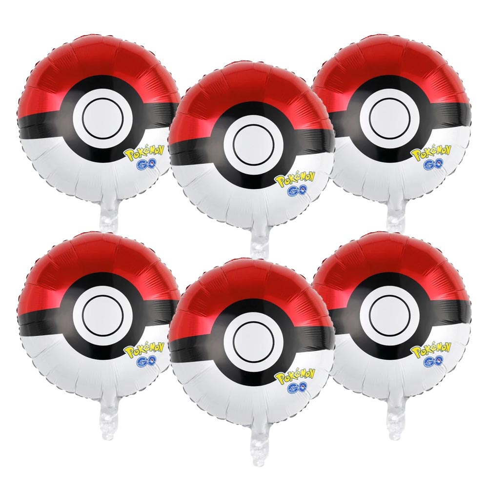 2026 مجموعة من 6 قطع بالونات ك - مراجعة Pokeball Cosplay Prop وسعره